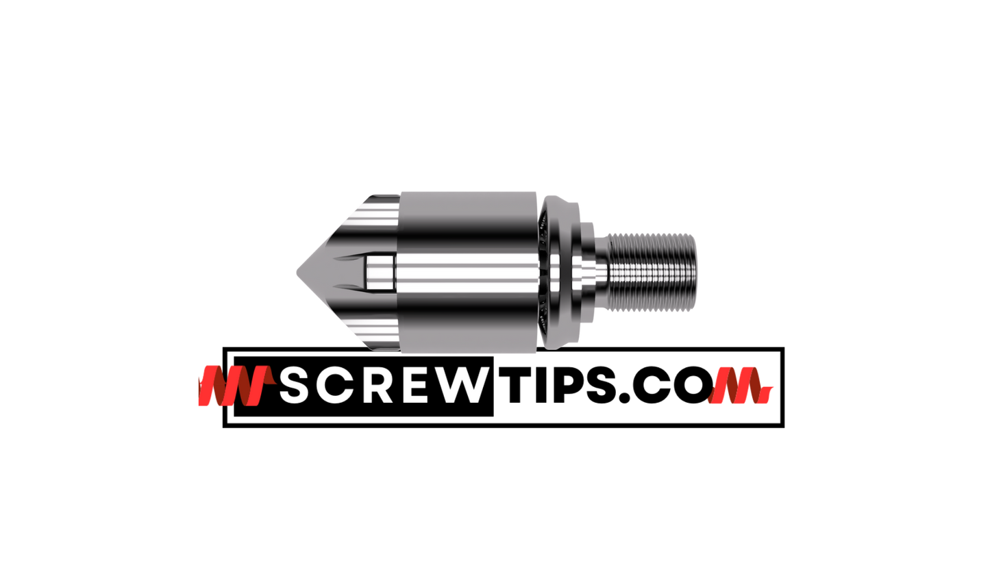 18mm Arburg Screw Tip Assembly 3pc Free Flow- Fits All Models