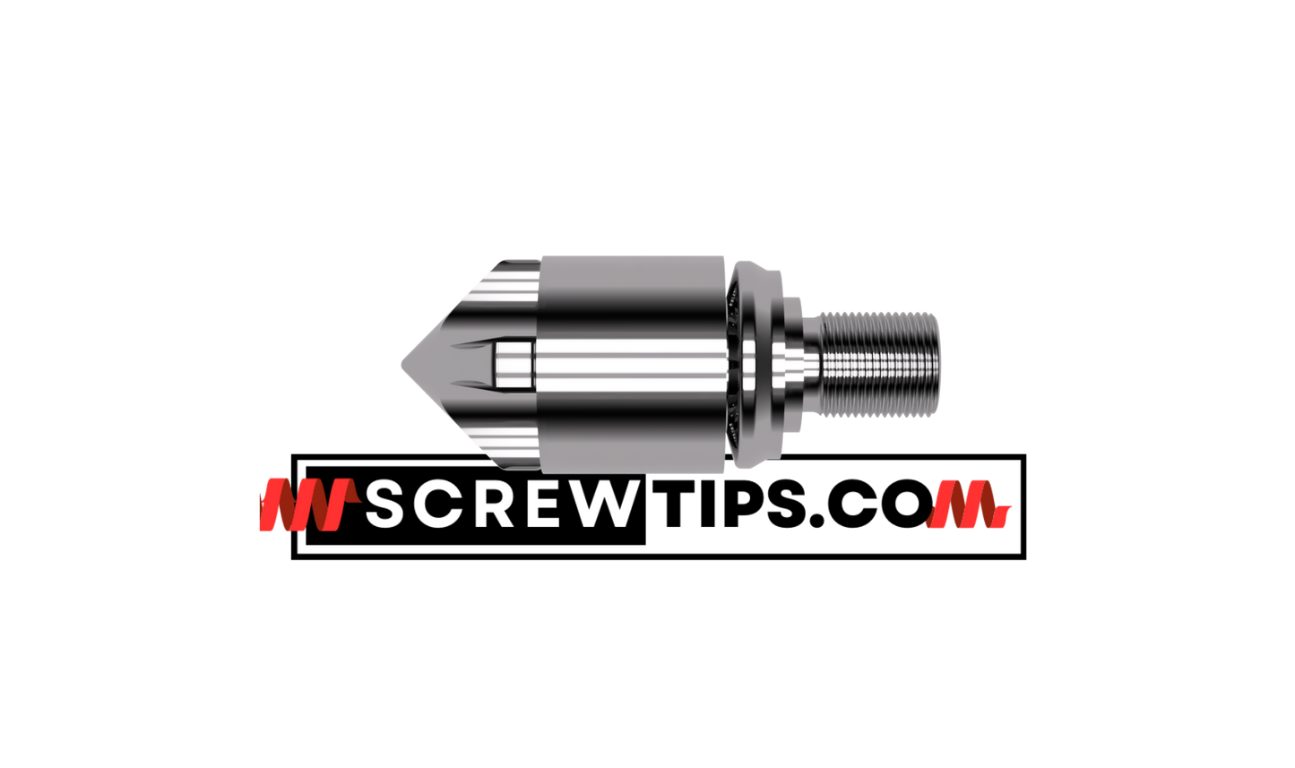 55mm Battenfeld Screw Tip Assembly 3pc Free Flow- Fits All Models